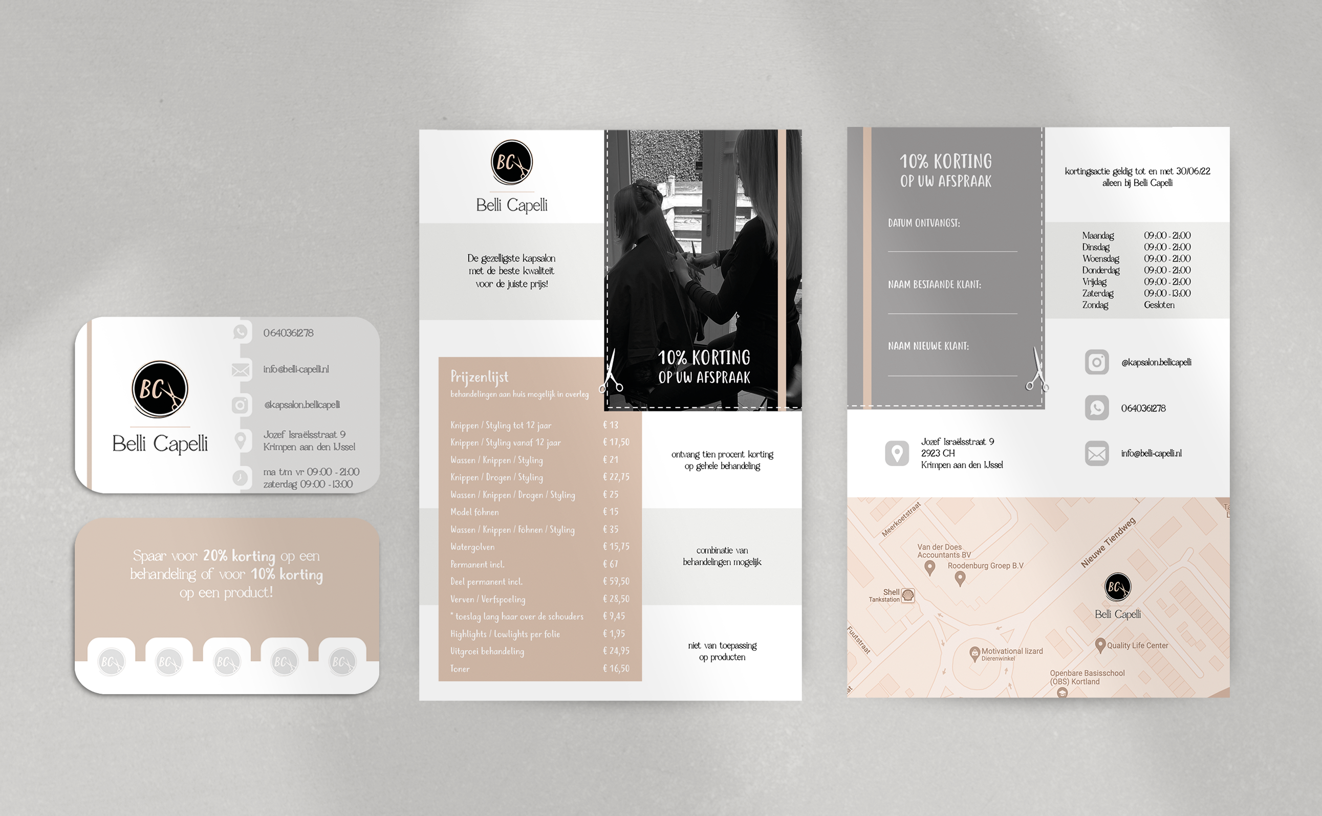 Belli Capelli - huisstijl