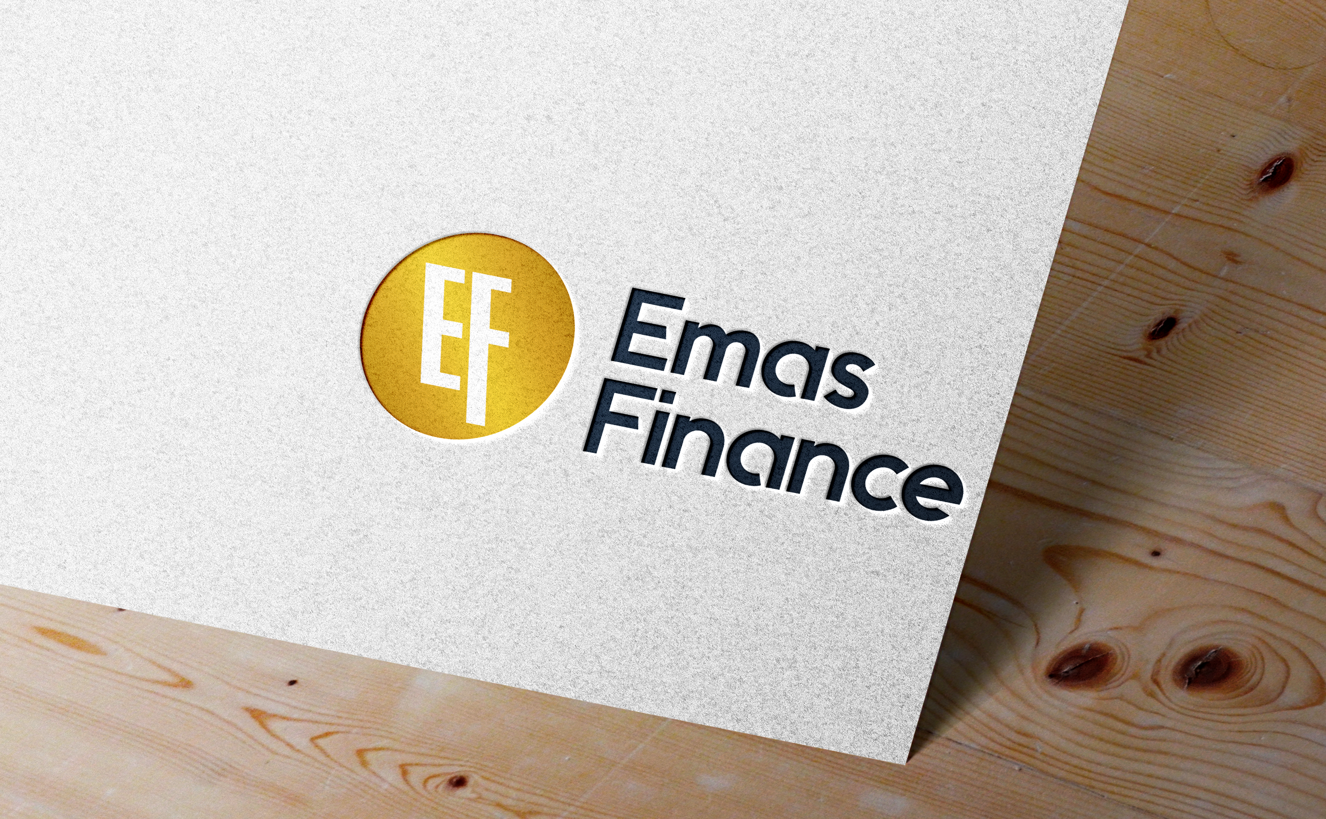 Emas Finance - logo voorbeeld