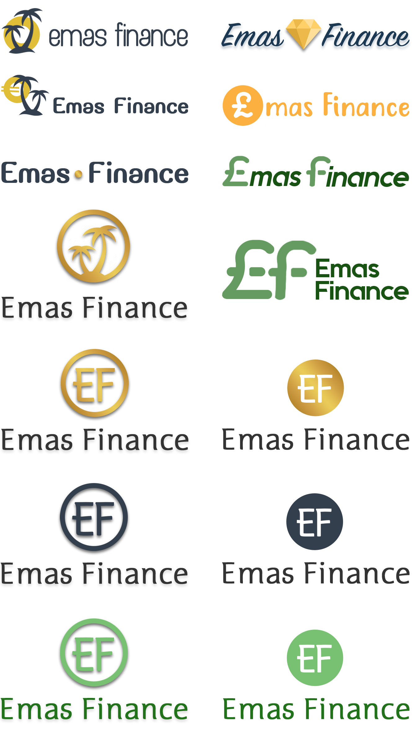 Emas Fincance - logo concepts