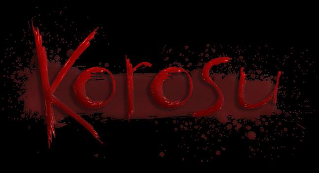 Korosu - typography logo design