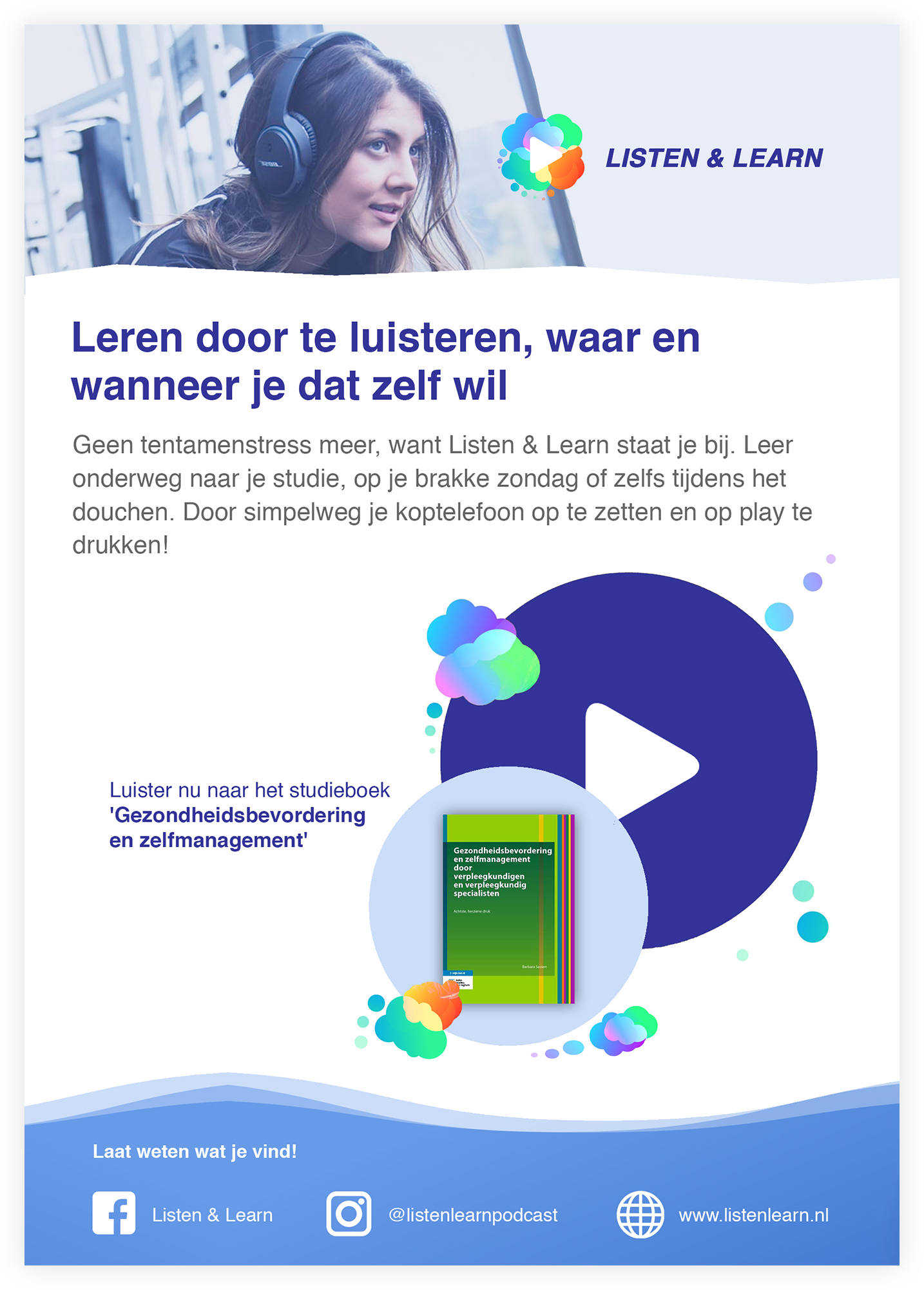 Listen & Learn - flyer concept