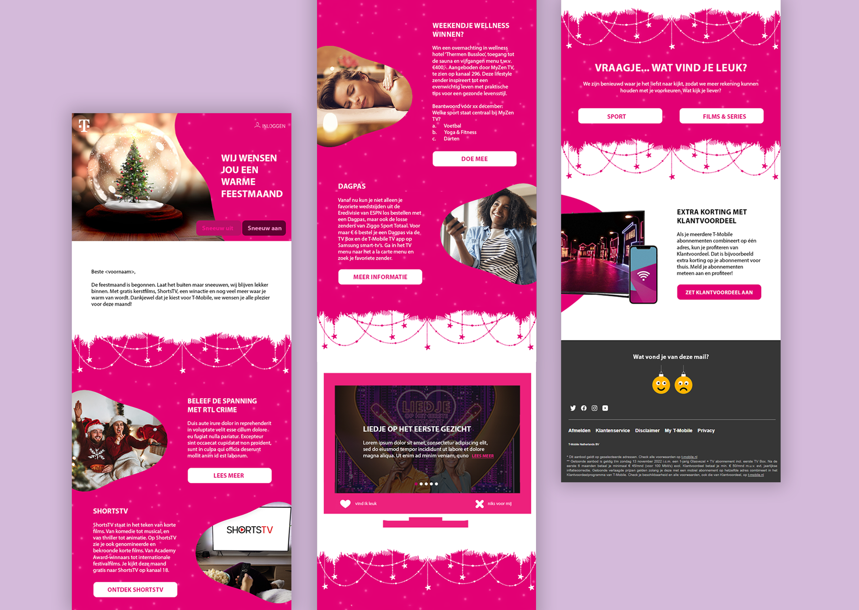 T-Mobile - nieuwsbrief winter mail